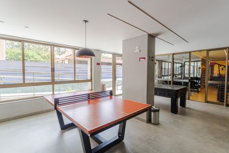 Apartamento para alugar com 66m², 2 quartos e 2 vagas Apartamento para alugar com 66m², 2 quartos e 2 vagasÁrea comum - Sala de Jogos