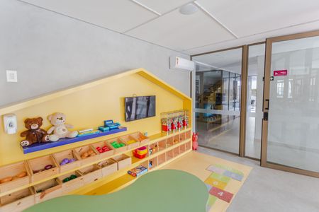 Apartamento para alugar com 66m², 2 quartos e 2 vagas Apartamento para alugar com 66m², 2 quartos e 2 vagasÁrea comum - Brinquedoteca