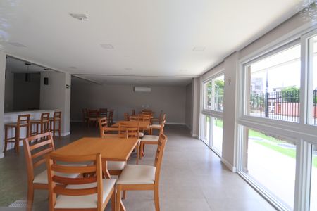 Apartamento para alugar com 53m², 2 quartos e 1 vagaÁrea comum - Salão de festas