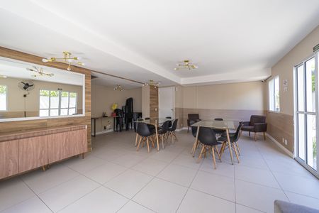 Apartamento para alugar com 34m², 2 quartos e sem vagaÁrea comum - Salão de festas