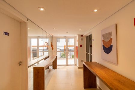 Apartamento à venda com 33m², 2 quartos e sem vaga Apartamento à venda com 33m², 2 quartos e sem vagaÁrea Comum - Hall de Entrada