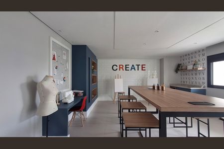 Apartamento para alugar com 45m², 1 quarto e 1 vaga Apartamento para alugar com 45m², 1 quarto e 1 vagaAteliê