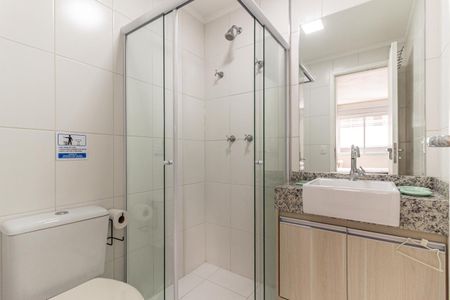 Studio para alugar com 30m², 1 quarto e 1 vaga Studio para alugar com 30m², 1 quarto e 1 vagaBanheiro