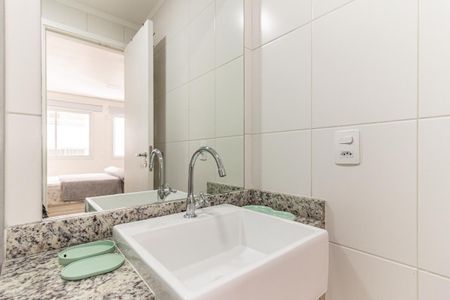 Studio para alugar com 30m², 1 quarto e 1 vaga Studio para alugar com 30m², 1 quarto e 1 vagaBanheiro