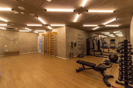 Apartamento para alugar com 39m², 2 quartos e sem vaga Apartamento para alugar com 39m², 2 quartos e sem vagaÁrea comum - Academia