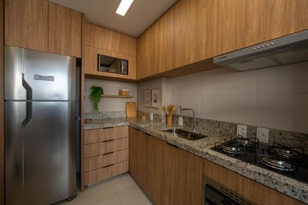 Apartamento à venda com 71m², 3 quartos e 2 vagasCOZINHA