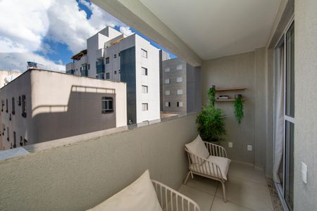 VARANDA de apartamento à venda com 3 quartos, 71m² em Coração Eucarístico, Belo Horizonte