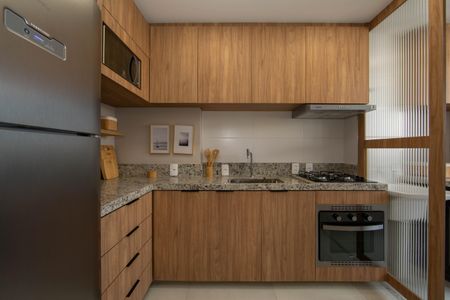 Apartamento à venda com 71m², 3 quartos e 2 vagasCOZINHA