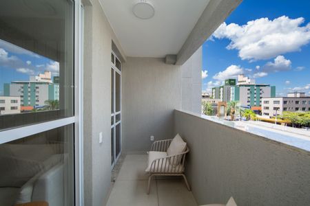 VARANDA de apartamento à venda com 3 quartos, 71m² em Coração Eucarístico, Belo Horizonte