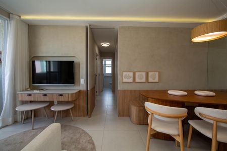 SALA de apartamento à venda com 3 quartos, 71m² em Coração Eucarístico, Belo Horizonte