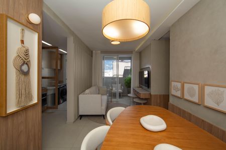 SALA de apartamento à venda com 3 quartos, 71m² em Coração Eucarístico, Belo Horizonte