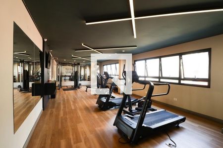 Studio para alugar com 25m², 1 quarto e sem vaga Studio para alugar com 25m², 1 quarto e sem vagaAcademia