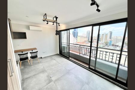 Sala/Quarto/Cozinha de kitnet/studio para alugar com 1 quarto, 25m² em Santana, São Paulo