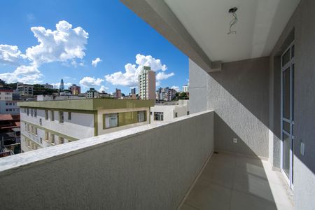VARANDA de apartamento à venda com 3 quartos, 71m² em Coração Eucarístico, Belo Horizonte
