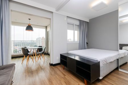 Studio de kitnet/studio para alugar com 1 quarto, 33m² em Chácara Santo Antônio (zona Sul), São Paulo