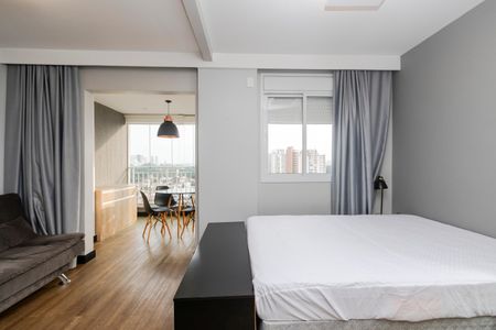 Studio de kitnet/studio para alugar com 1 quarto, 33m² em Chácara Santo Antônio (zona Sul), São Paulo