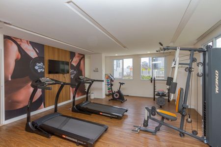 Studio para alugar com 33m², 1 quarto e 1 vaga Studio para alugar com 33m², 1 quarto e 1 vagaAcademia