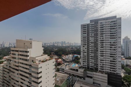 Studio para alugar com 27m², 1 quarto e sem vaga Studio para alugar com 27m², 1 quarto e sem vagaVista da Varanda