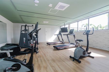 Studio para alugar com 27m², 1 quarto e sem vaga Studio para alugar com 27m², 1 quarto e sem vagaAcademia