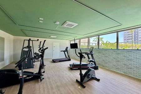 Studio para alugar com 25m², 1 quarto e sem vaga Studio para alugar com 25m², 1 quarto e sem vagaAcademia