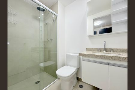 Studio para alugar com 25m², 1 quarto e sem vaga Studio para alugar com 25m², 1 quarto e sem vagaBanheiro