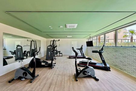 Studio para alugar com 25m², 1 quarto e sem vaga Studio para alugar com 25m², 1 quarto e sem vagaAcademia