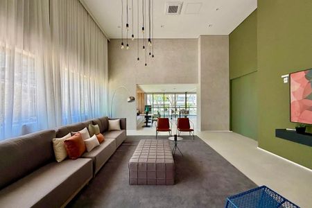 Área comum de kitnet/studio à venda com 1 quarto, 25m² em Santo Amaro, São Paulo