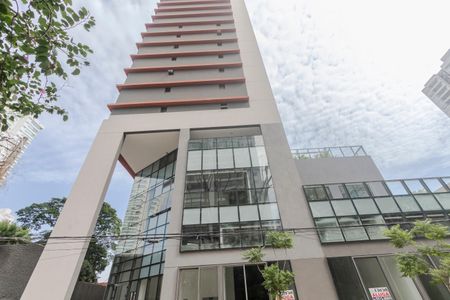 Studio para alugar com 27m², 1 quarto e sem vaga Studio para alugar com 27m², 1 quarto e sem vagaFachada