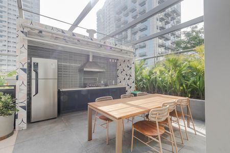 Studio para alugar com 27m², 1 quarto e sem vaga Studio para alugar com 27m², 1 quarto e sem vagaChurrasqueira