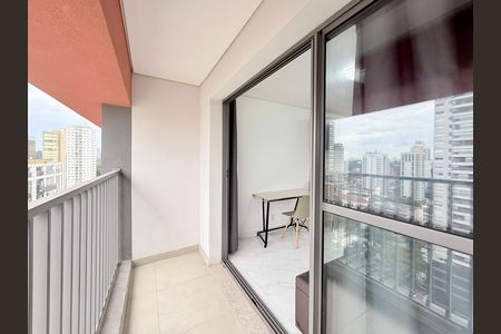 Studio para alugar com 25m², 1 quarto e sem vaga Studio para alugar com 25m², 1 quarto e sem vagaSacada do Studio