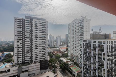 Studio para alugar com 27m², 1 quarto e sem vaga Studio para alugar com 27m², 1 quarto e sem vagaVista da Varanda