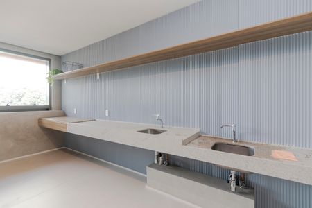 Studio para alugar com 27m², 1 quarto e sem vaga Studio para alugar com 27m², 1 quarto e sem vagaLavanderia