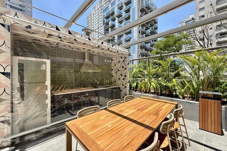 Studio para alugar com 25m², 1 quarto e sem vaga Studio para alugar com 25m², 1 quarto e sem vagaChurrasqueira