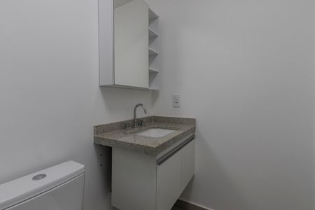 Studio para alugar com 27m², 1 quarto e sem vaga Studio para alugar com 27m², 1 quarto e sem vagaBanheiro
