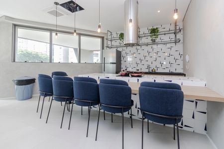 Studio para alugar com 27m², 1 quarto e sem vaga Studio para alugar com 27m², 1 quarto e sem vagaEspaço Gourmet