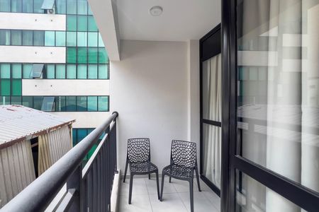 Studio para alugar com 24m², 1 quarto e sem vaga Studio para alugar com 24m², 1 quarto e sem vagaVaranda