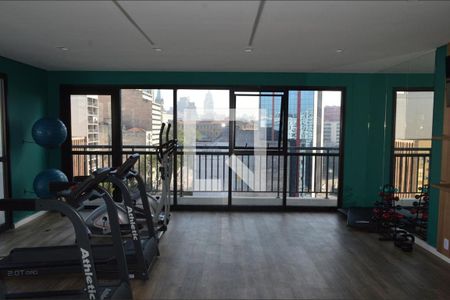 Studio para alugar com 24m², 1 quarto e sem vaga Studio para alugar com 24m², 1 quarto e sem vagaAcademia