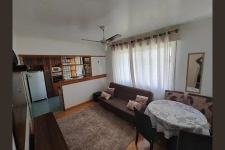 Sala de apartamento à venda com 1 quarto, 42m² em Tristeza, Porto Alegre