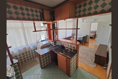 Cozinha de apartamento à venda com 1 quarto, 42m² em Tristeza, Porto Alegre