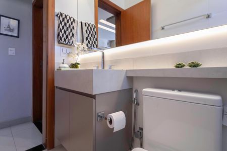 Apartamento à venda com 147m², 3 quartos e 2 vagasCobertura - Banheiro social 2