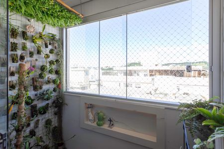 Apartamento à venda com 147m², 3 quartos e 2 vagasCobertura - Varanda do quarto 