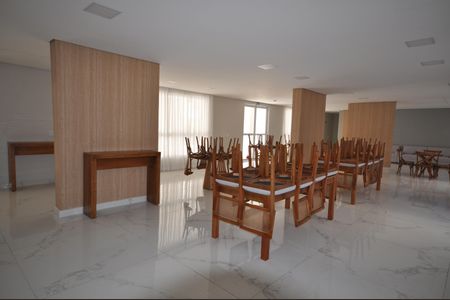 Apartamento para alugar com 45m², 2 quartos e 1 vagaÁrea comum - Salão de festas