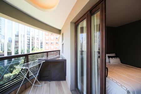 Studio para alugar com 49m², 1 quarto e 1 vagaVaranda