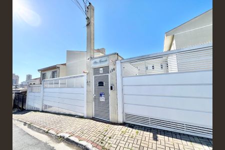 Casa de condomínio para alugar com 56m², 2 quartos e 1 vagaFachada/Placa