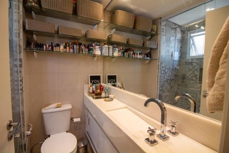 Apartamento à venda com 125m², 3 quartos e 2 vagasBanheiro da Suíte