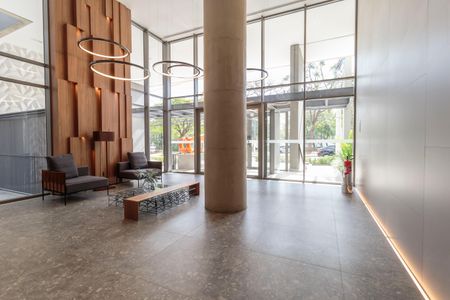 Apartamento à venda com 61m², 1 quarto e 1 vaga Apartamento à venda com 61m², 1 quarto e 1 vagaHall social