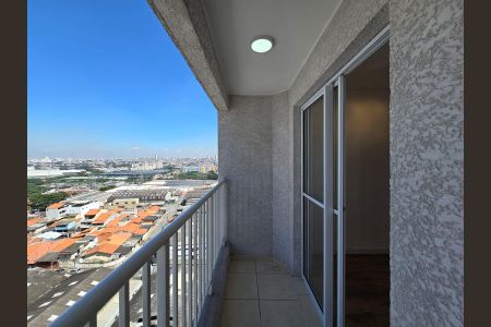 Varanda da Sala de apartamento à venda com 2 quartos, 42m² em Vila Sao Joao, Guarulhos