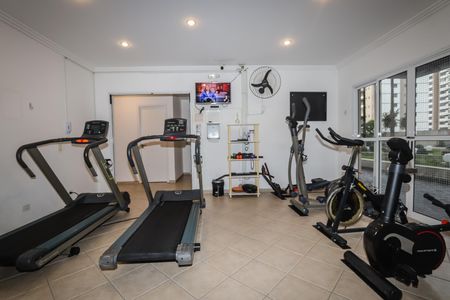 Apartamento para alugar com 101m², 3 quartos e 2 vagas Apartamento para alugar com 101m², 3 quartos e 2 vagasÁrea comum - Academia