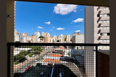 Vista da Sacada de apartamento para alugar com 1 quarto, 51m² em Centro, Campinas