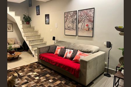 SALA de casa à venda com 3 quartos, 118m² em Jardim Textil, São Paulo